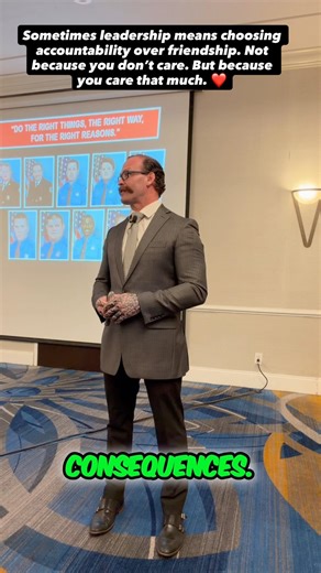 Dr. David Griffin - leadership over popularity. #leadership #leadwithlove #accountableleadership