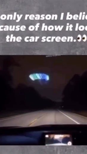 History|UFO|Places|Travel🌎 on Instagram: "A man driving on a Highway in Nevada has a strange encounter with what looks like a flying object. As he is driving, a craft of some kind swoops down over his car and at that moment his radio gives out weird static noises, he even catches this on his dashboard display. Follow Us And Be A Part Of The best Community! @history_delmundo No copyright infringement intended. DM and l’ll remove your video. We Do Not Own Any Content, Credit To The Respective Own
