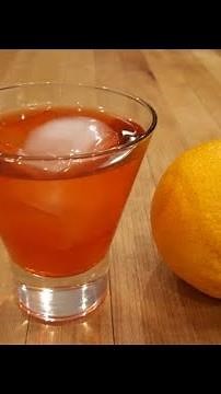 Classic Negroni cocktail recipe