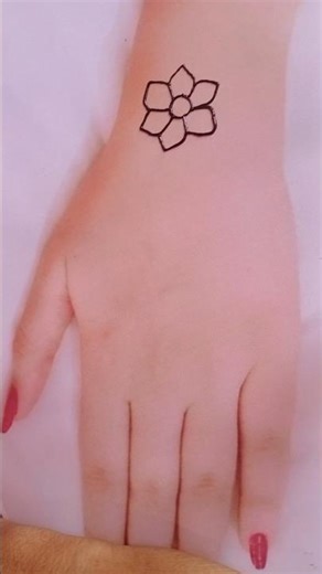 beautiful flowers mehandi design #mehndi #shorts #trending