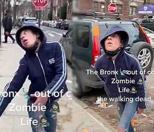 Different Type Of Fear: Dude Gets Chased Down By A Crackhead Who Was Tweaking Off Drugs In The Bronx!