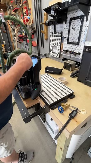 Utilizing my @shapertools Origin to make a simple wooden washer. So easy to use. #woodworkingproject #cncrouter #shaperorigin | BrokenLead WoodWorks
