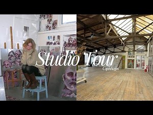 My art studio tour in Copenhagen