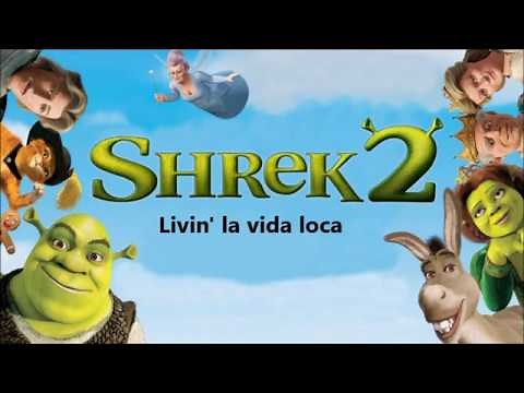 Livin' la vida loca - Dreamworks Shrek 2 ( Lyrics )