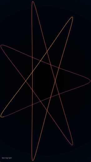 Spirograph #5 | Eternal Mandala #Shorts