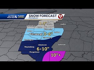 Severe Weather Alert Day Monday: Significant winter storm for western PA