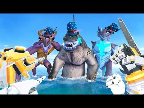 Creating a KAIJU Army Using Mind Control in VR