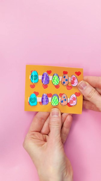 Paper Nails! 💅🌈 The Brightest DIY Craft! ✨