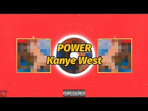 Kanye West - POWER (4K Video) (Lyrics)