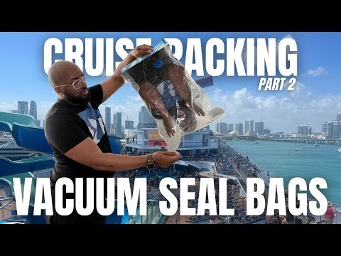 HOW TO SAVE SPACE PACKING WITH VACUUM SEAL BAGS!