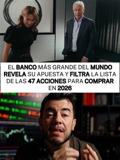 📍 Lista completa de las 47 acciones seleccionadas por JPMorgan (con targets 2026): Allstate (ALL) – 260 $ Alphabet (GOOG) – 385 $ Alphabet (GOOGL) – 385 $ Amicus Therapeutics (FOLD) – 19 $ Arista Networks (ANET) – 175 $ AT&T (T) – 33 $ AutoZone (AZO) – 4.100 $ Avery Dennison (AVY) – 195 $ Boeing (BA) – 240 $ Boston Scientific (BSX) – 135 $ Bright Horizons (BFAM) – 160 $ Broadcom (AVGO) – 475 $ Canadian Pacific Kansas City (CP) – 124 $ Carvana (CVNA) – 490 $ Caterpillar (CAT) – 730 $ CBRE Group 