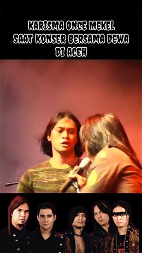Karisma Once Mekel Bersama Dewa Waktu Konser Di Aceh #dewa19 #videoviral
