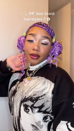 Box Braid Hairstyles: Aesthetic Inspiration