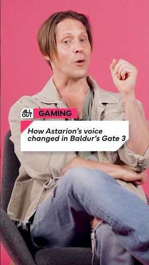 How Astarion’s voice changed for Baldur’s Gate 3 😍 #baldursgate #baldursgate3 #astarion #neilnewbon