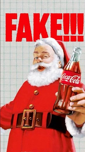 How Coca-Cola Turned Santa Into Their Brand #history #shocking