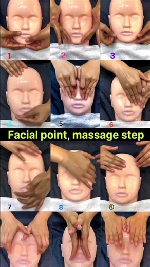 FACIAL STEP BY STEP – GLOWING SKIN SECRET ✨ #facemassage #facial #facialstepbystep