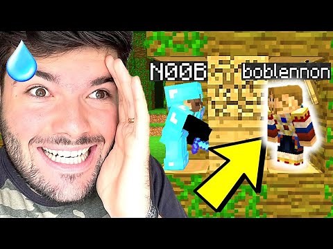 BOB LENNON TROLL MES ABONNES EN CACHE CACHE MINECRAFT ! (incroyable)