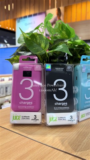 ‏Now available in UAE! Juice Eco Power Bank 12,000mAh capacity!