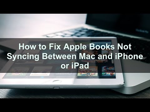 Apple Books Not Syncing Between maOS and iOS, how to fix?