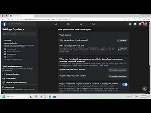 How To Private Friends List On Facebook - Full Guide