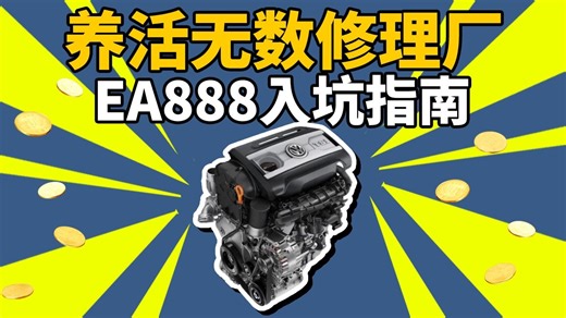 18年前就是标杆，养活无数修理厂，EA888入坑指南