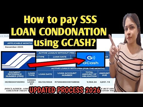 SSS LOAN CONDONATION PAYMENT 2026. How to pay SSS LOAN CONDONATION thru GCASH?