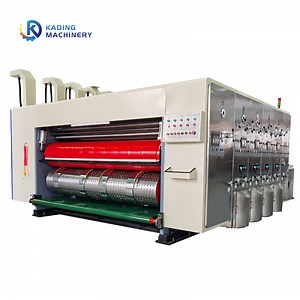 Lead Edge Rotary Die Cutter Corrugated Carton Box Rotary Die Cutting Machine