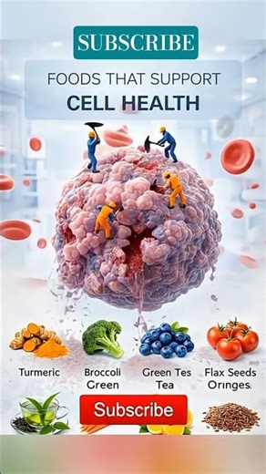 Say Goodbye to Cellular Damage with These Nutritious Foods #CellRepair #NutritionScience