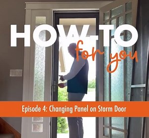 2.2K views · 57 reactions | Prepping for summer starts now! Let in the cool breeze and keep your space feeling fresh by simply changing out the panel on your storm door. Check out more summer tips at https://bit.ly/2Xpk3vo #LoveTheLifeYouSee | Andersen Windows + Doors | Facebook