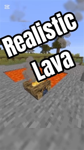 Realistic Lava Pools In Minecraft 😀