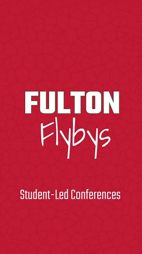Next week begins our Student-Led Conferences at FJHS and GRB (Elementary schools will begin them in March). What are Student-Led Conferences, and how to they help both students and families? ❤️💚 Find out in this week's Flyby... or learn more at https://www.fultoncsd.org/slc Need to get caught up on all the latest Fulton Flybys? Visit FultonCSD.org/flybys for all the quick bites of FCSD news! | Fulton City School District