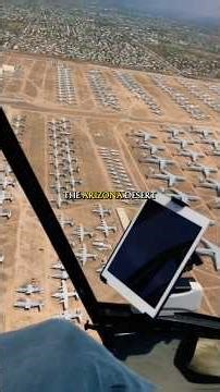 Why THOUSANDS of Planes Are Abandoned in This Desert 😳✈️ #shorts