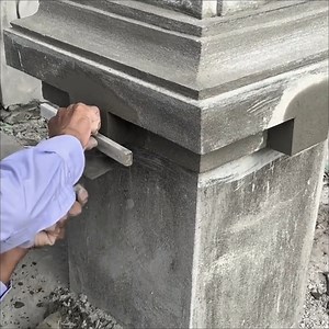 9.9K views · 73 reactions | Beautiful Column Foundation Building Techniques Using Traditional Working Methods | Wisnu art | Facebook
