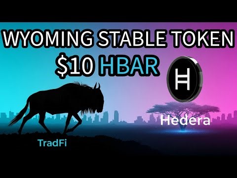 🚨$10 HBAR Hedera & Wyoming Stable Token Leading the American Regulated Digital Asset Infrastructure