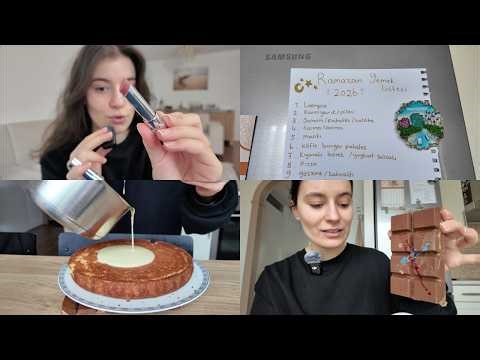 Things I bought in Istanbul, Ramadan preparations, Lemon Cake, Lipstick at this price?!