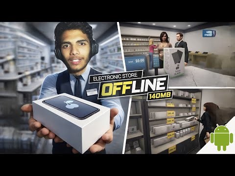 MY FIRST DAY AT ELECTRONICS STORE SIMULATOR 