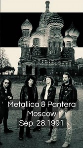 Metallica & Pantera - Live in Moscow 1991 | Monsters of Rock - The Largest Metal Concert in History