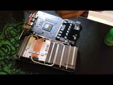 RTX 2060 | Changing thermal paste | SERIE VENTUS