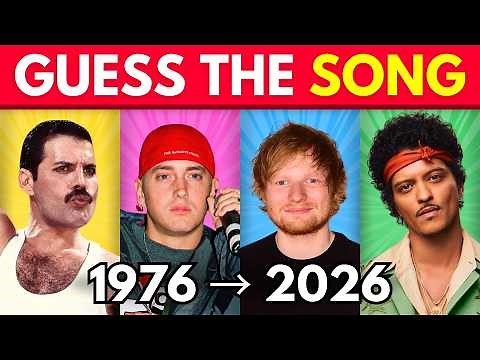 Guess the Song 🎶 | One Song per Year 1976-2026 | Music Quiz