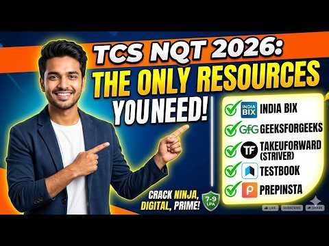 TCS NQT 2026 Preparation: Exact Resources, Syllabus & Priority Topics!
