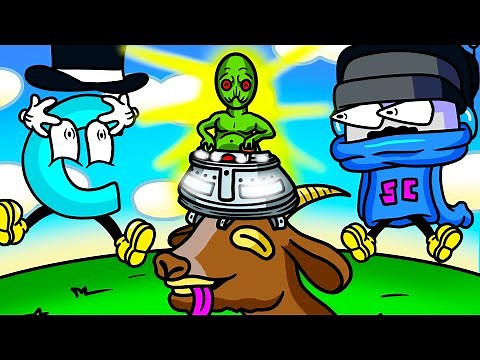 We Discover a Mind Control Alien and Grow Giant Heads in Goat Simulator 3!