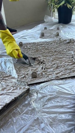 Satisfying Paint Strip 🎨✨ Watch Old Paint Melt Away!