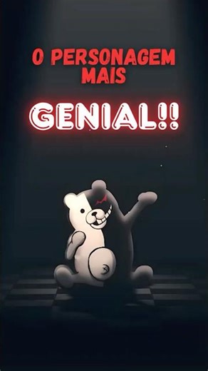 Monokuma's character design is the most brilliant!! #danganronpa #ivou #anime