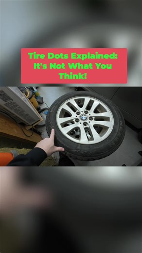 Tire dots decoded! Mechanics make this mistake ALL the time. Check out full videos on youtube. #MechanicTips #CarHacks #DIYAuto #TireTips #LanceMechanics