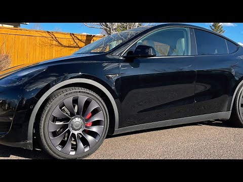 Tesla Model Y 21" Uberturbine wheel overview and thoughts on how it did cross country