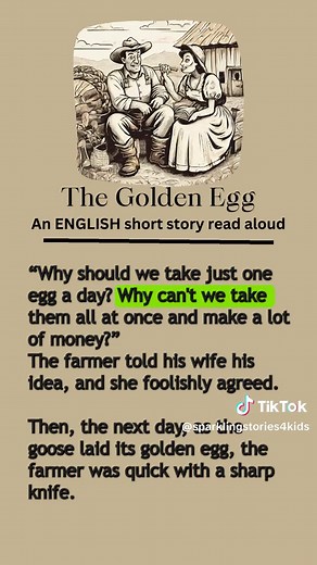 The Golden Egg - A Story of Greed and Regret
