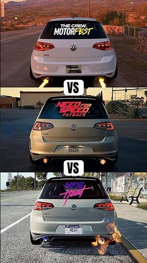 VW Golf GTI Sound Battle: Which Game is Most Realistic? 🔊