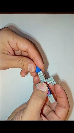 DIY Mini Airplane with LEGO Pieces✈️ #buildingblocks #lego