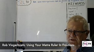 Using Your Metre Ruler In Fractions. 2-6