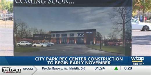 Demolition on City Park Pavilion complete. Construction to start early November